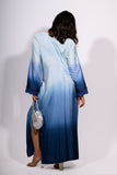 Blue Mirage Ombre Dress