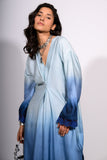 Blue Mirage Ombre Dress