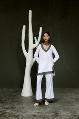 Aria-Basic Set with Lace Borders