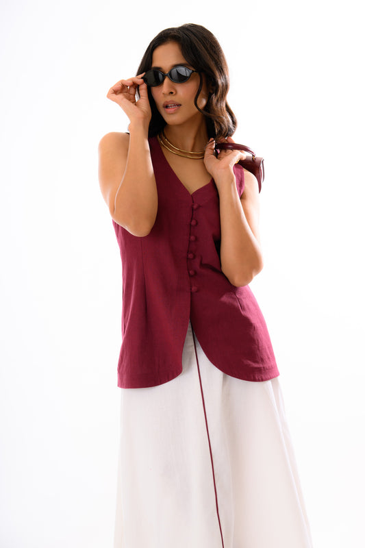 Wine & Linen Whimsy