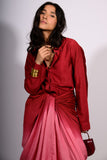 Crimson Drape Ensemble