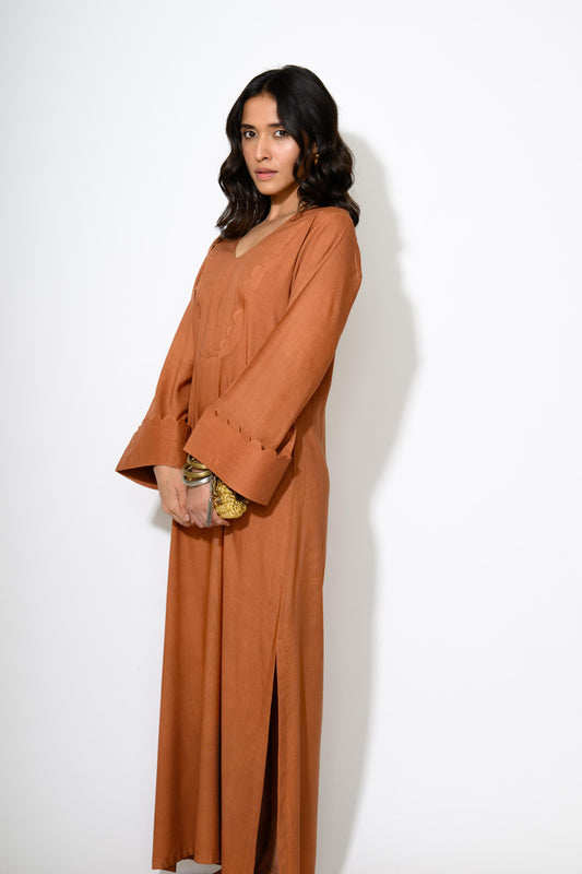 Rust Reverie Dress