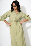 Sage Green Skirt Set