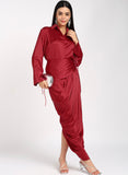 Pleated Skirt Set